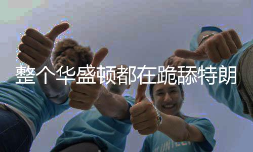 就要玩命赞美特朗普