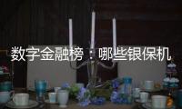 数字金融榜
：哪些银保机构更“智慧”？
