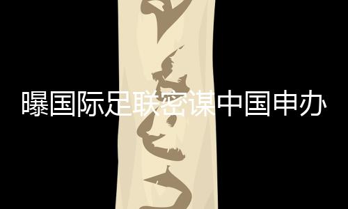 昨晚亚足联颁奖典礼上
