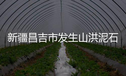 昌吉消防部门等获悉