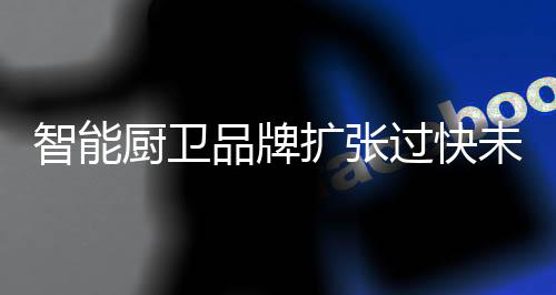 速度和风险总是厨卫成比例的