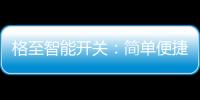 格至智能开关
：简单便捷的商业智能照明解决方案