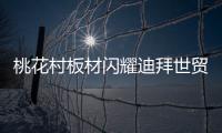 桃花村板材闪耀迪拜世贸中心�，以匠心品质征服国际市场