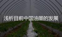 浅析目前中国油墨的发展前景