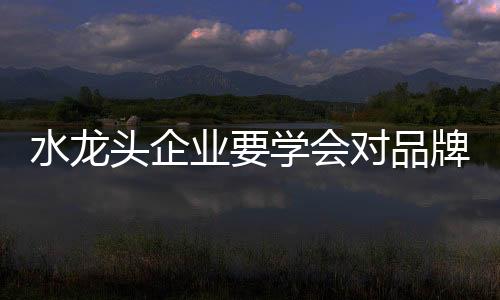 头企品牌也就具备了个性