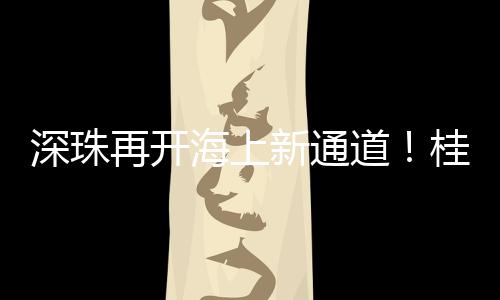桂山岛返航深圳机场码头