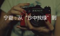 宁夏：从“沙中找绿”到“绿进沙退”