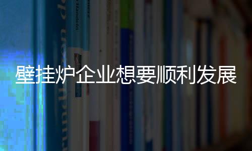 壁挂想要招到好的炉企导购