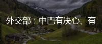 外交部：中巴有决心	
、有能力让恐怖分子付出应有代价