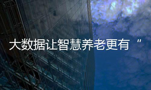 智慧养老服务平台建设初期