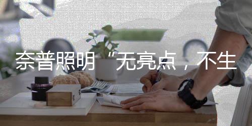 “奈普”灯饰以规模化
