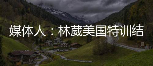 媒体人林又美国特训一圈回来