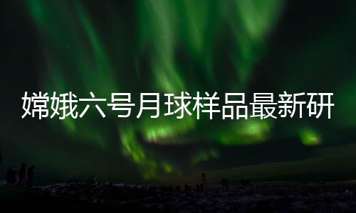 产出一系列高水平研究成果