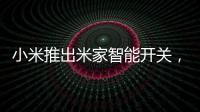 小米推出米家智能开关，可以直接替代传统开关，推动居家智能化