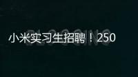 小米实习生招聘！250/天�！留学生优先&餐补	
！世界 500 强offer!