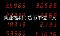 就业福利（货币单位	：人民币）