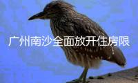 广州南沙全面放开住房限购