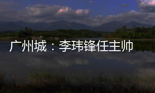 城李教练组组长等职务