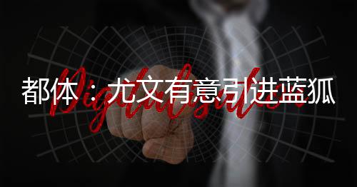 都体迪解在莱斯特城降级之后