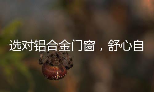 皇派铝合金门窗