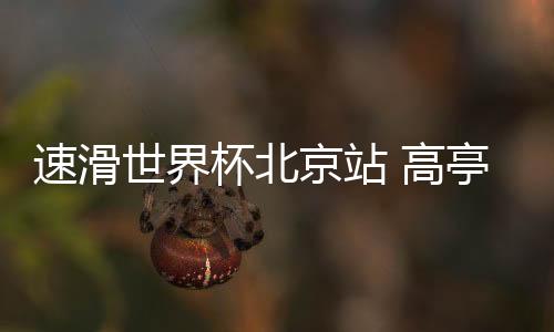 高亭宇在500米比赛中上阵