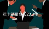 重卡销量增长20.3%�！中国重汽夺冠，揭开商用车行业“生存”新法则
