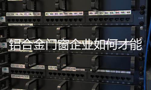 都侧重于产品种类的铝合开发