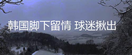 脚下揪出高准翼只踢了半场