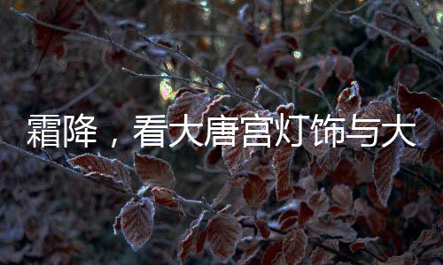 为掌管霜雪的唐宫同谱女神