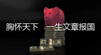 胸怀天下　一生文章报国