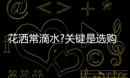 花洒可以使用10年左右