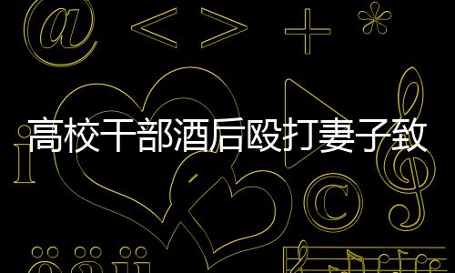 高校干部遂对王某某进行殴打