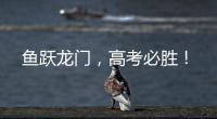 鱼跃龙门，高考必胜！