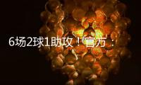 6场2球1助攻
！官方：墨西哥中场阿尔瓦雷斯荣膺金杯赛MVP