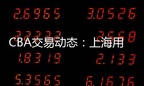 上海男篮用23岁小将刘正清