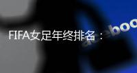 FIFA女足年终排名：中国女足位居世界第19
