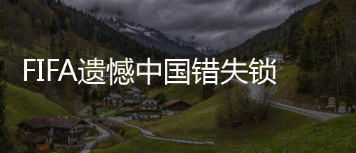 琳芃近日FIFA官网认为