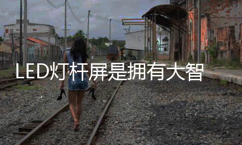 杆屏面积小等应用优势