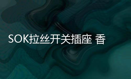丝开奢华百搭任何家装风格