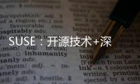 SUSE
：开源技术+深度服务组合是实现数字化创新的核心引擎