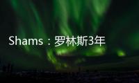 Shams
：罗林斯3年1200万美元重返雄鹿