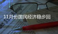 11月份国民经济稳步回升