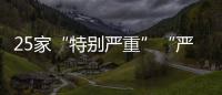 25家“特别严重”“严重”失信医药企业被曝光 丨周一健